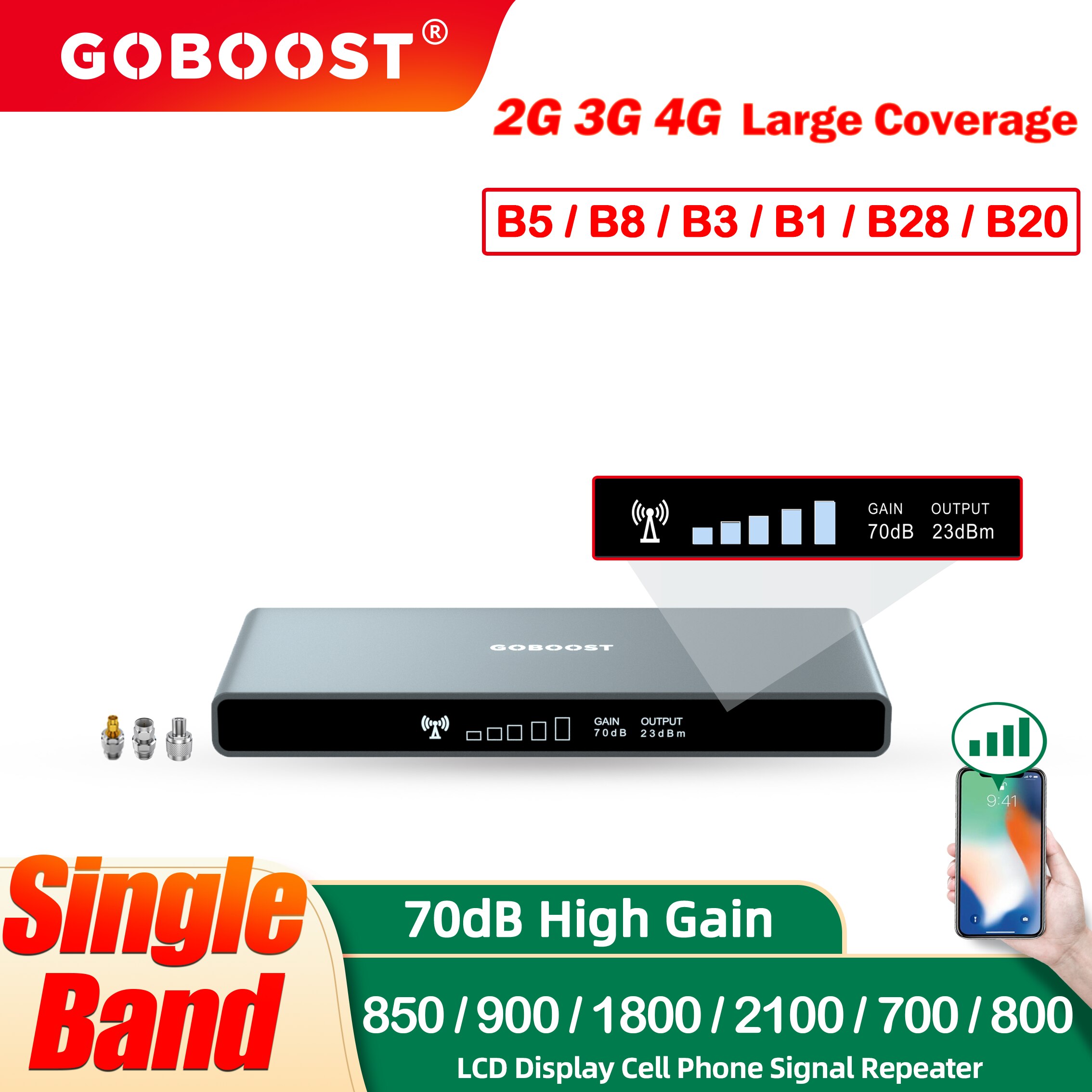 GOBOOST LTE 4G ȣ ν GSM 900 700 800 1800 2100 ..